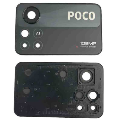 شیشه دوربین با فریم شیائومی Xiaomi Poco X4 Pro