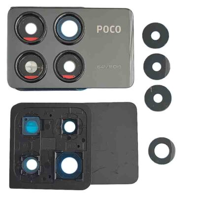 شیشه دوربین با فریم شیائومی Xiaomi Poco X6 Pro